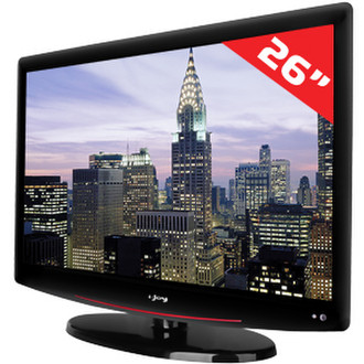 i-Joy Lux 9126 26Zoll HD Schwarz LCD-Fernseher