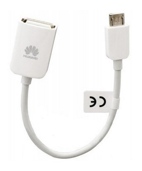 Huawei 2451170 Micro-USB B USB A Белый кабель USB