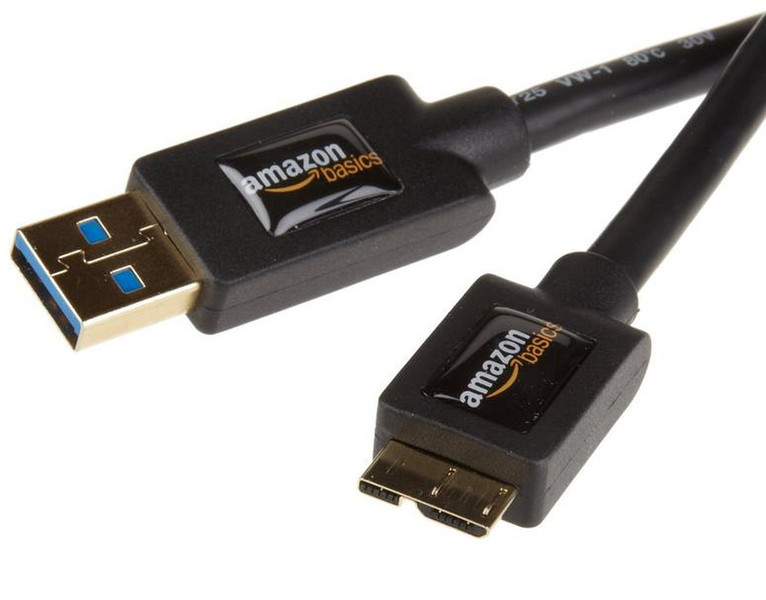 AmazonBasics 0.9 m, USB 3.0/micro USB 3.0, M/M