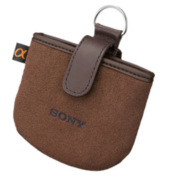 Sony Lens Pouch Beuteltasche Braun