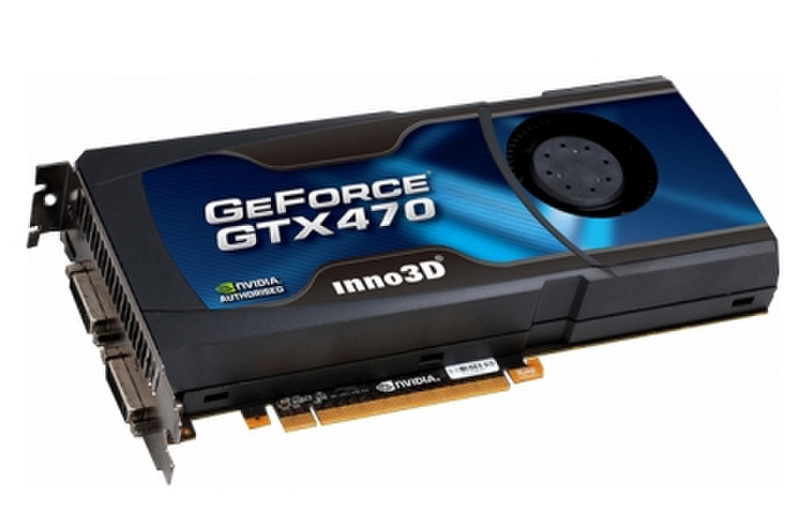 Inno3D GeForce GTX 470 GeForce GTX 470 1.25GB GDDR5 graphics card