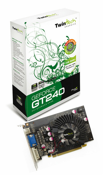 Twintech TT-GT240-1GD3E-HDMI GeForce GT 240 1GB GDDR3 graphics card