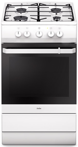 Amica SHM5841W Freistehend Gas hob Weiß