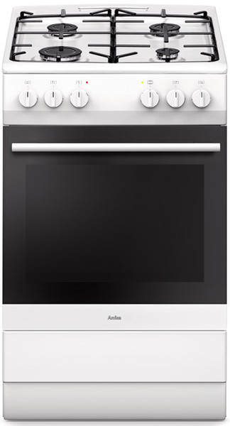 Amica SHM51071W Freestanding Gas hob A White