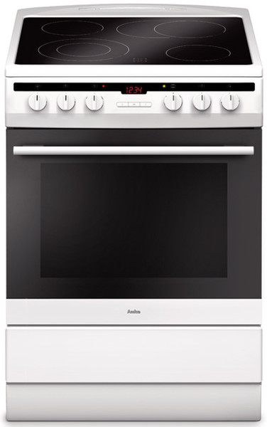 Amica SHC61784DW Freestanding Electric hob A White