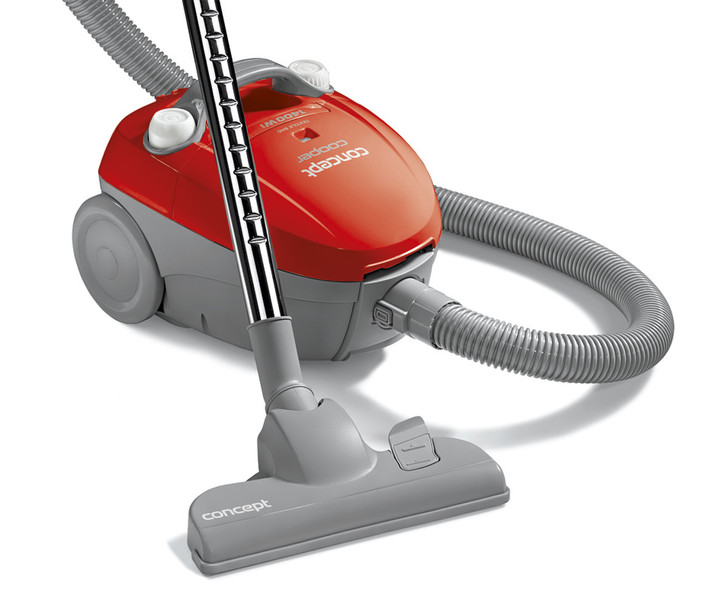 Concept VP-8010 Cylinder vacuum cleaner 1.5L 1400W Red