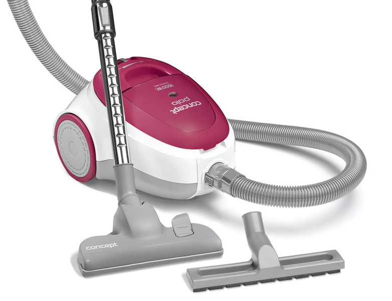 Concept VP-8111 Cylinder vacuum cleaner 1.5L 1600W Red