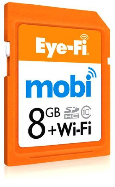 Eye-Fi Mobi 8GB 8ГБ SDHC Class 10 карта памяти