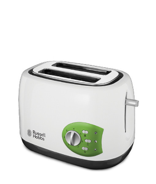 Russell Hobbs 19640-56 2slice(s) 850W Green,White toaster