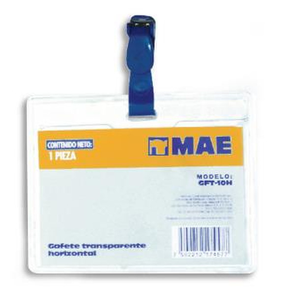 MAE GFT-10H Plastic 50pc(s) badge/badge holder