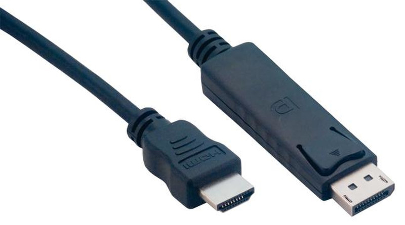 MCL 3m DisplayPort/HDMI 3m DisplayPort HDMI Black