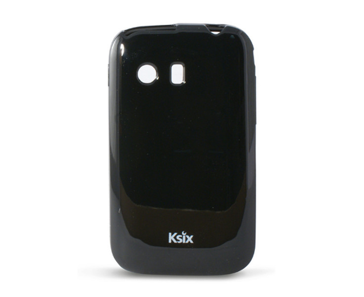 Ksix B8486FTP01 Cover case Schwarz Handy-Schutzhülle