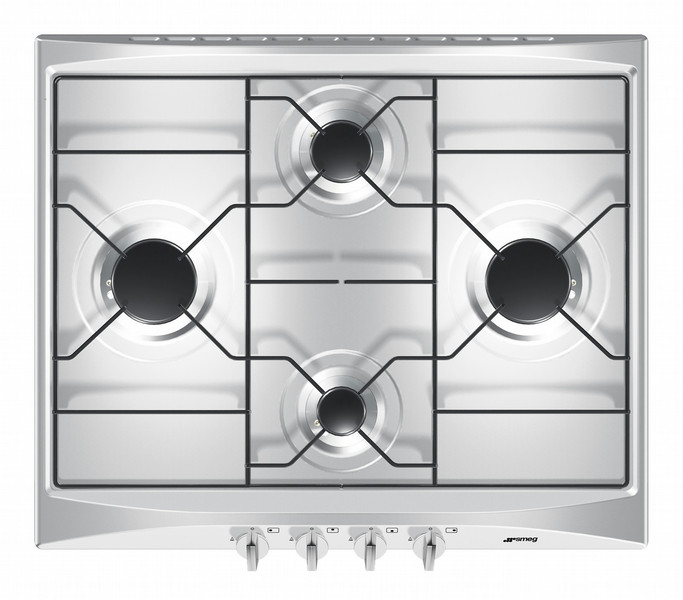 Smeg S264X Built-in Gas Stainless steel hob