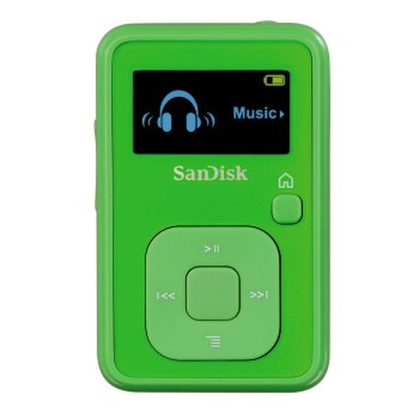 Hama Sansa Clip+, 4GB MP3 4GB Green