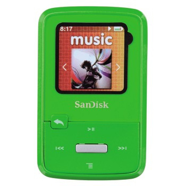 Hama Sansa Clip Zip, 4GB MP3 4GB Green