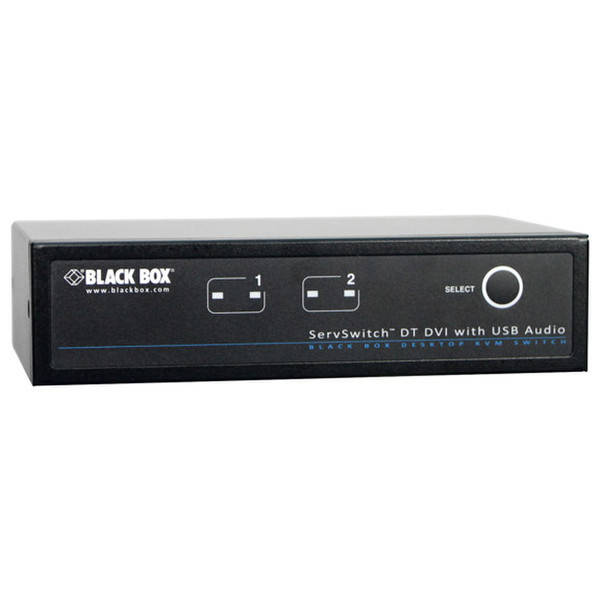 Black Box KV9632A Schwarz Tastatur/Video/Maus (KVM)-Switch