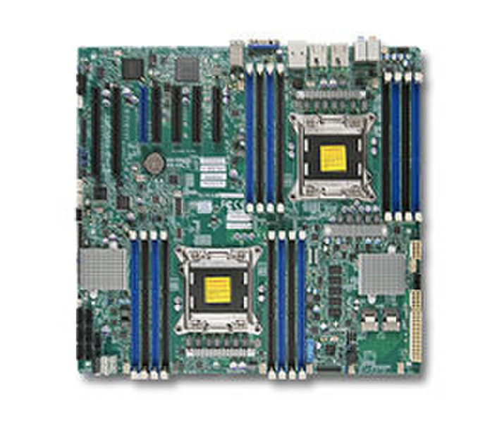 Supermicro X9DAX-7F Intel C602 Socket R (LGA 2011) Extended ATX server/workstation motherboard