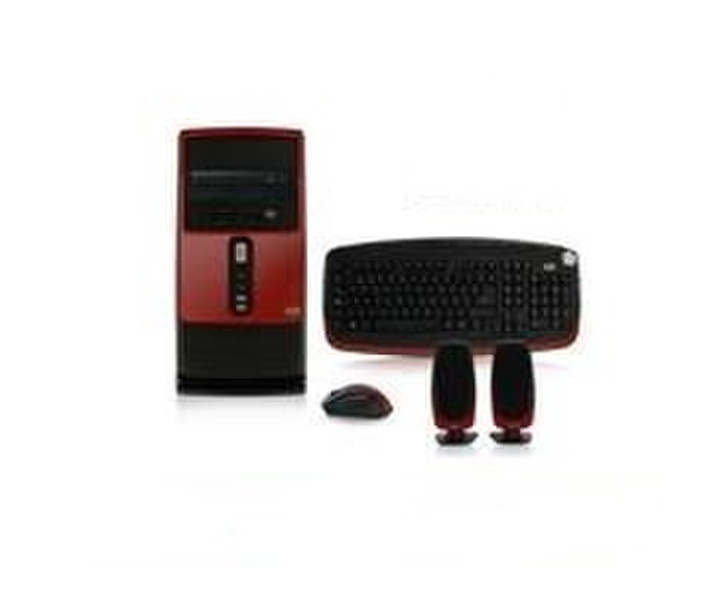 Ghia PCGHIA-1609 2.7GHz A4-3400 Mini Tower Black,Red PC