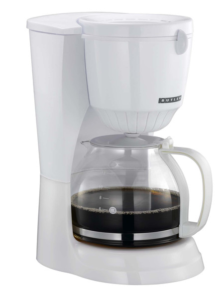 Melissa 16100073 Drip coffee maker 1.2L 12cups White coffee maker