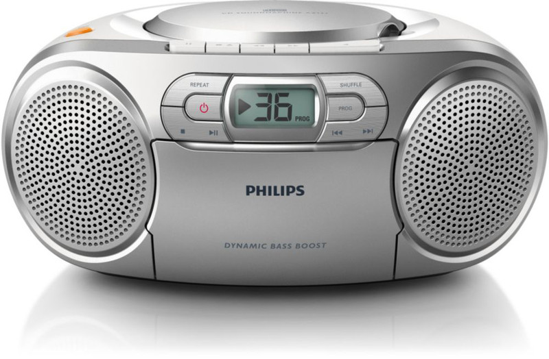 Philips AZ127/93 Personal CD player Cеребряный CD-плеер