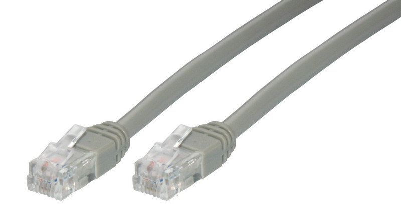2ck 2m RJ-11/RJ-11 2m Grey telephony cable
