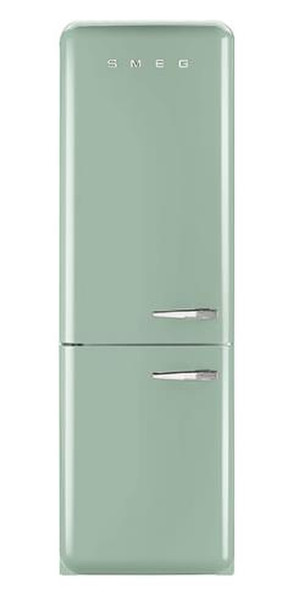 Smeg FAB32LVN1 Отдельностоящий 304л A++ Зеленый холодильник с морозильной камерой