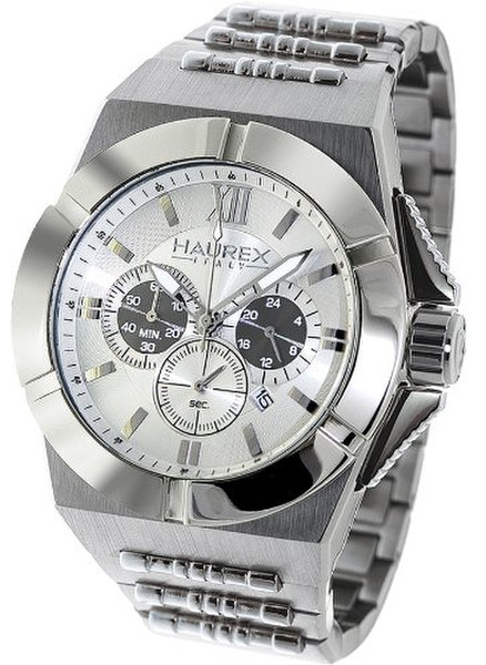 HAUREX ITALY 0A340USS Наручные часы Мужской Кварц Cеребряный наручные часы