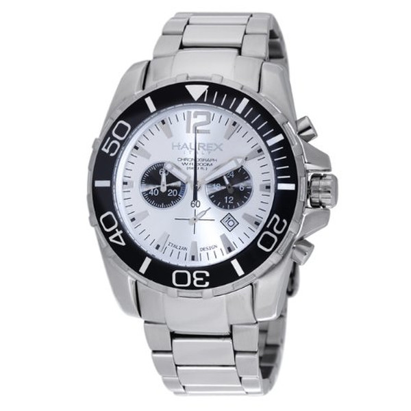 HAUREX ITALY 0A354USN Wristwatch Male Quartz Black,Silver watch