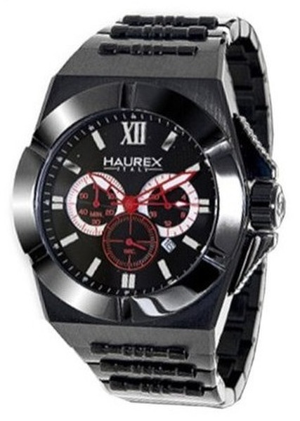 HAUREX ITALY 0N340UNN Wristwatch Male Quartz Black watch
