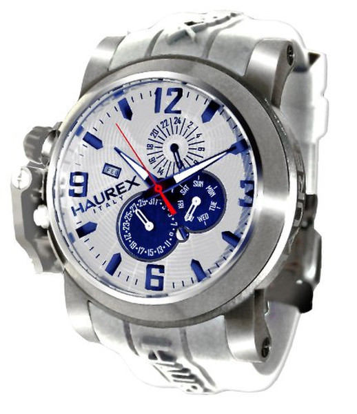 HAUREX ITALY 1A311USB Wristwatch Male Quartz Silver watch