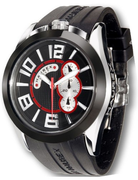 HAUREX ITALY 3D333UNS Wristwatch Male Quartz Black,Silver watch