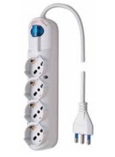 Wiva Group 21200301 4AC outlet(s) 250V White surge protector