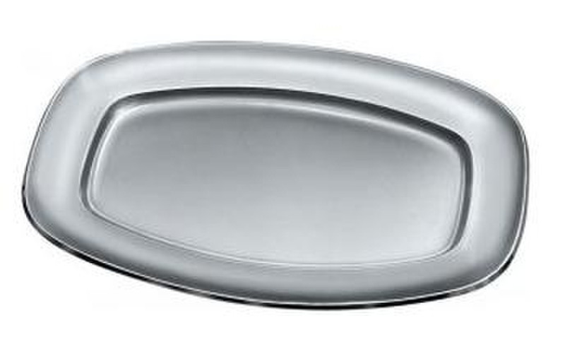 Alessi 125/35 oval Stainless steel Stainless steel 1pc(s) dining plate