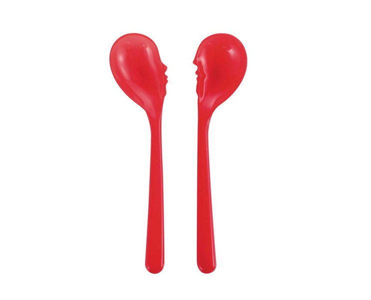 E-my you&me Teaspoon Polypropylene (PP) Red 2pc(s)