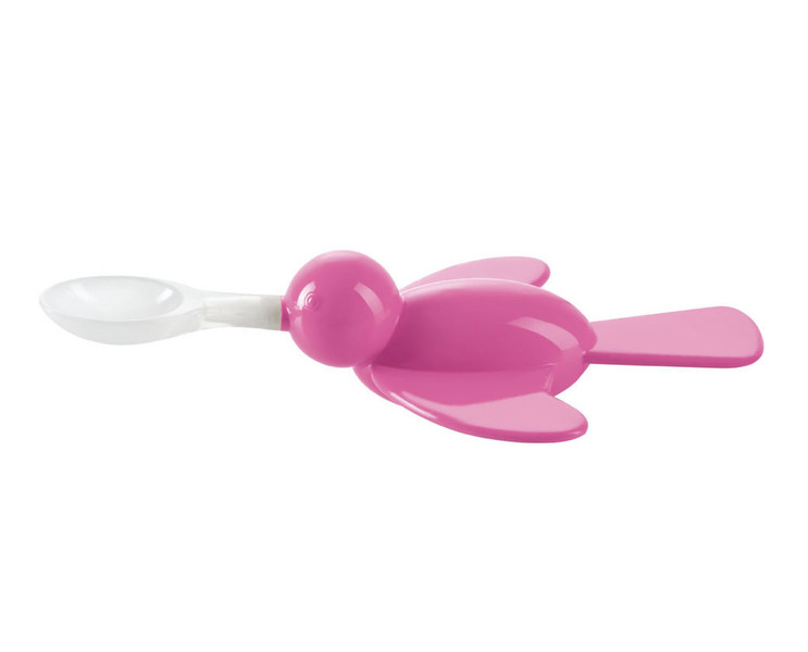 E-my birdy Toddler cutlery set Pink Silicone