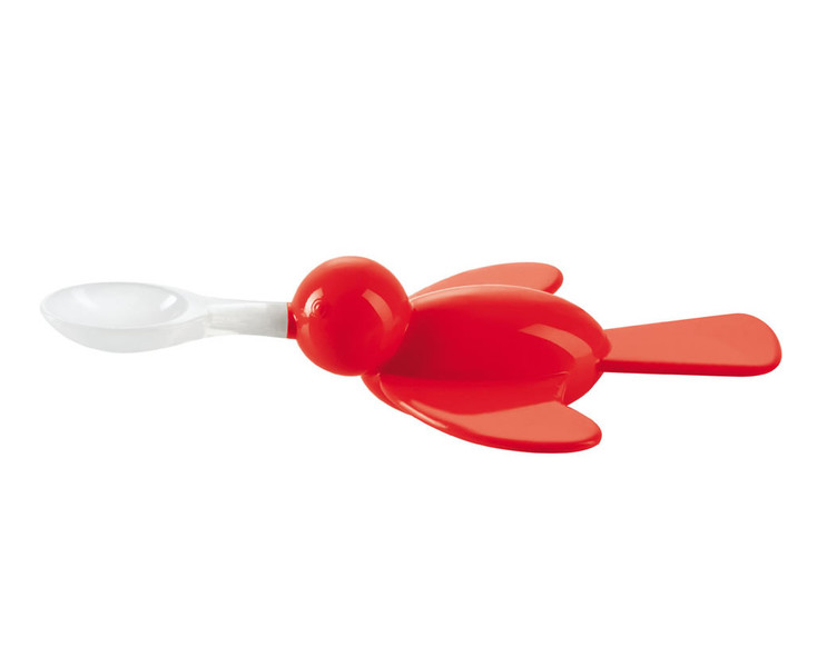 E-my birdy Toddler cutlery set Red Silicone