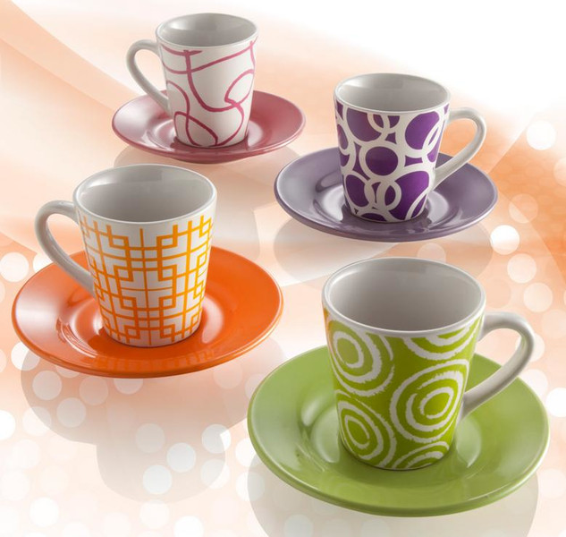 BRANDANI 56595 Multicolour 4pc(s) cup/mug