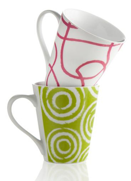 BRANDANI 56597 Green,Pink 2pc(s) cup/mug