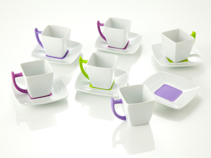 BRANDANI 56780 Green,Purple,Violet,White 6pc(s) cup/mug