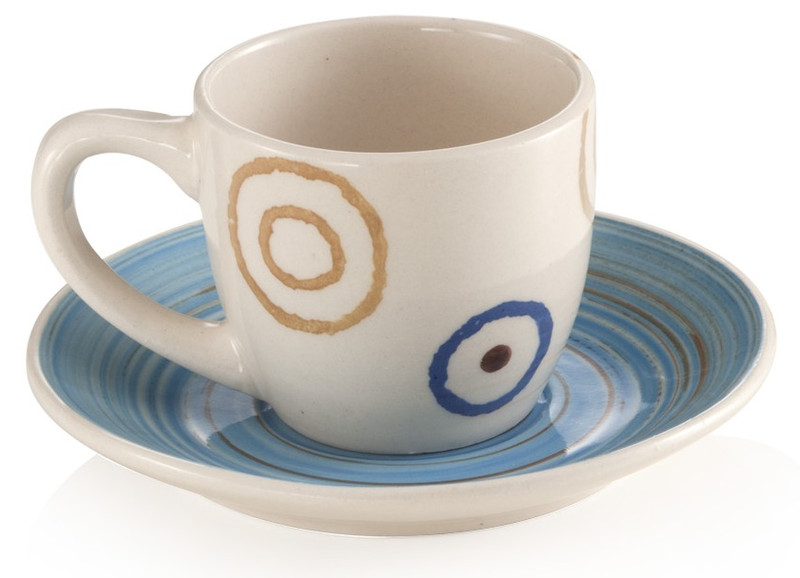 BRANDANI 56835 Turquoise 6pc(s) cup/mug