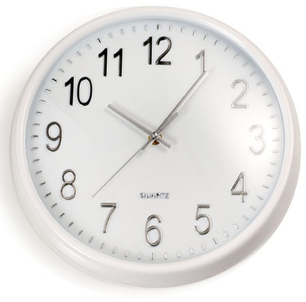 BRANDANI 56844 Quartz wall clock Круг Белый настенные часы