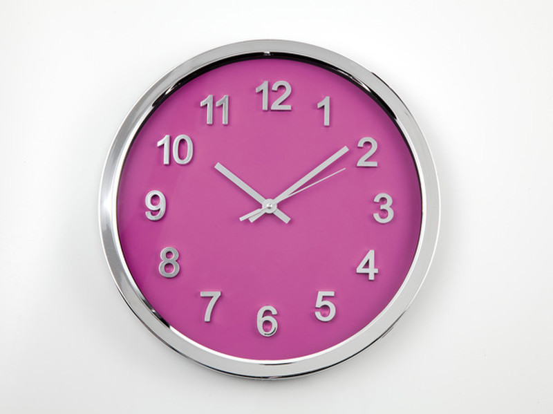 BRANDANI 56913 Quartz wall clock Круг Фиолетовый настенные часы