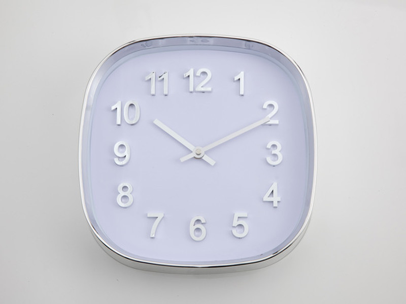 BRANDANI 56915 Quartz wall clock Круг Белый настенные часы