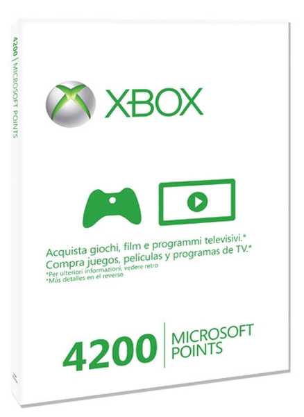 Db-Line Xbox 360 Live 4200 point Card