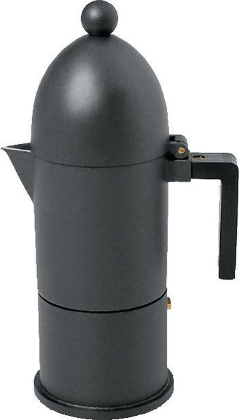 Alessi A9095/3 BB Black moka pot