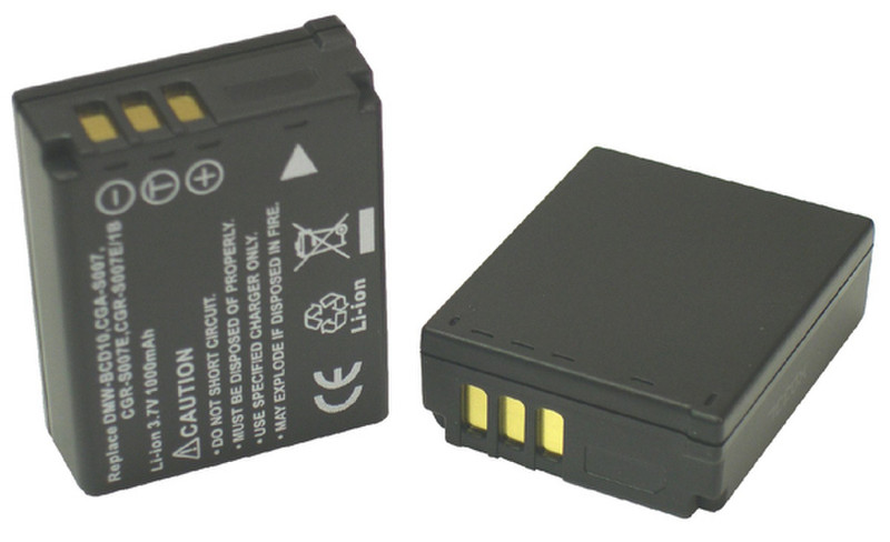 iBatt BPH-0208N Lithium-Ion 1000mAh 3.7V rechargeable battery
