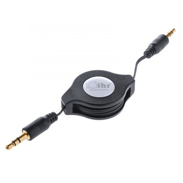 IHR IHR000138 1.2м 3.5mm 3.5mm Черный аудио кабель
