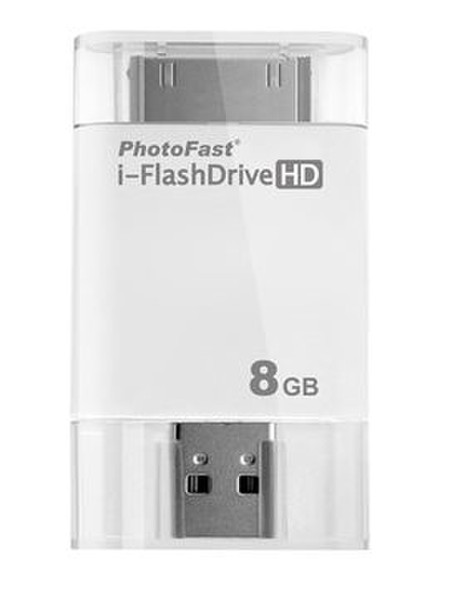 Kentron KEIFLASH8GB 8ГБ Белый USB флеш накопитель
