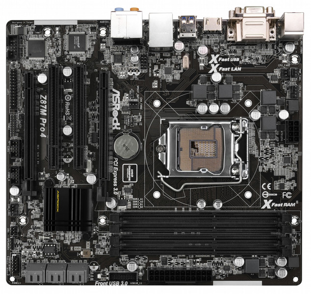 Asrock Z87M Pro4 Intel Z87 Socket H3 (LGA 1150) Микро ATX материнская плата