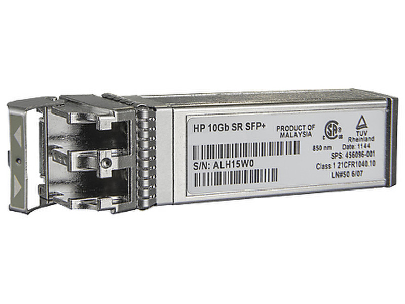 Hewlett Packard Enterprise BladeSystem c-Class 10Gb SFP+ SR Transceiver SFP+ 10000Mbit/s 850nm Multi-Modus